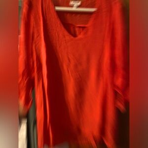 Umgee size L, light weight blouse.